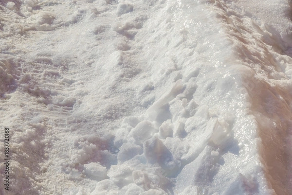 Obraz Chaotic snowdrift