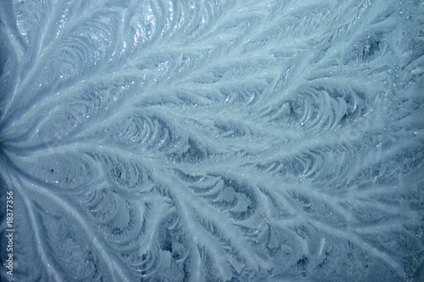 Obraz winter ice backgorund