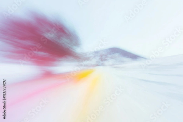 Obraz 抽象的, ぼかし, フラワーアート, 花, 柔らかい色, パステルカラー, アート写真, 背景用, 穏やか, やさしい雰囲気, ドリーミー, ピンク, オレンジ, ライトブルー, 霞んだ, 美しい背景, ふんわり, 柔らかい, 植物, 自然, 風景, 静けさ, 癒し, ソフトフォーカス, スローフォト, 花びら, 春, 芸術的, エレガント, グラデーション, ロマンチック, クリーン, ミニマル