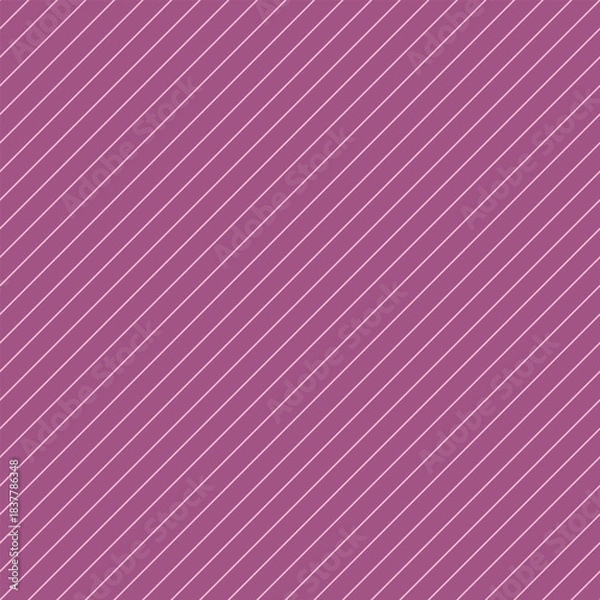 Obraz Soft pink diagonal stripe seamless pattern over a raspberry pink background, perfect for branding, packaging, stationery, textiles, and contemporary geometric design uses.