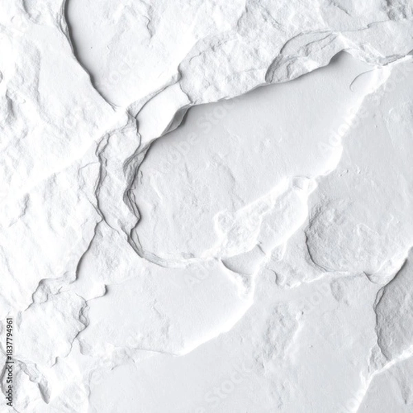 Obraz Abstract textured white surface pattern