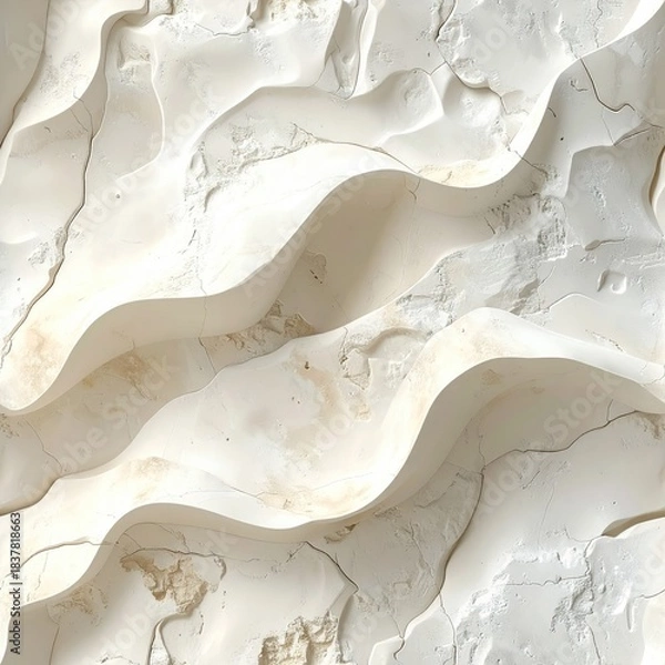 Fototapeta Abstract, wave-like marble texture