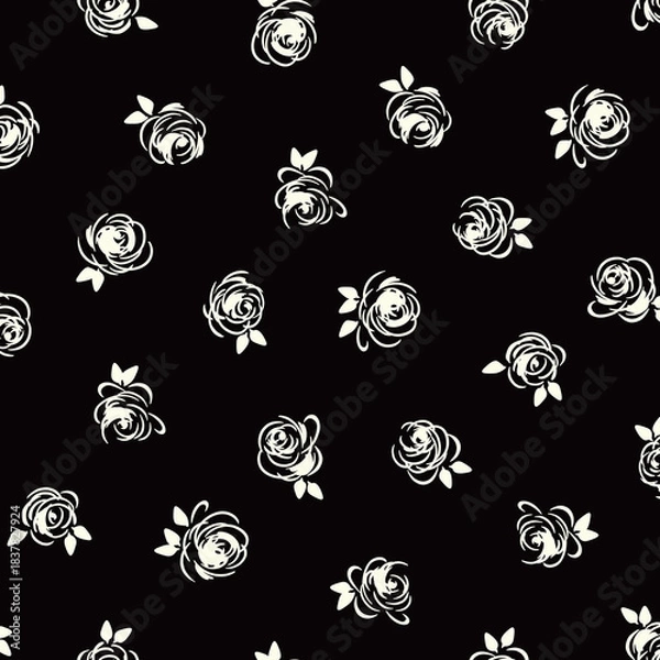 Obraz Abstract floral pattern perfect for textile design,