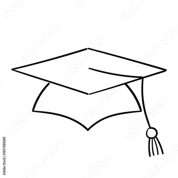 Obraz Graduation cap