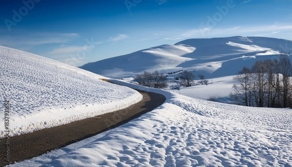 Obraz ski resort in winter