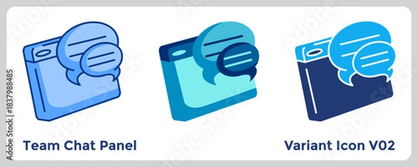 Obraz team chat panel