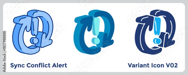 Obraz sync conflict alert