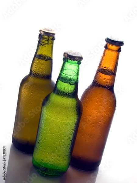 Obraz beer bottles