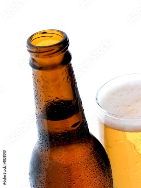 Fototapeta golden colors of beer