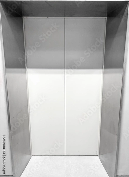 Obraz Minimalist Elevator Door Interior Architecture