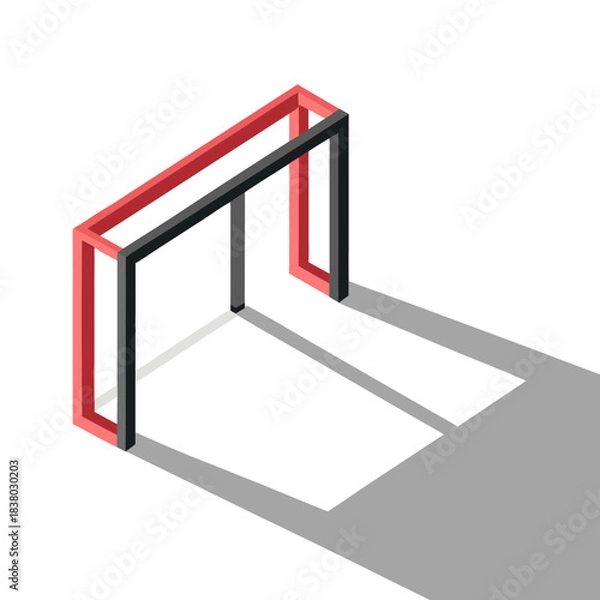 Obraz 3d render of a modern house