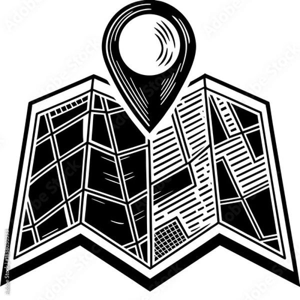 Obraz vector illustration of a man in a suit