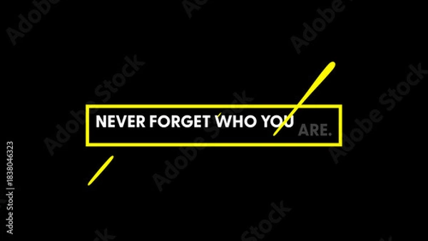 Obraz BOX Motion Shapes Titles 2