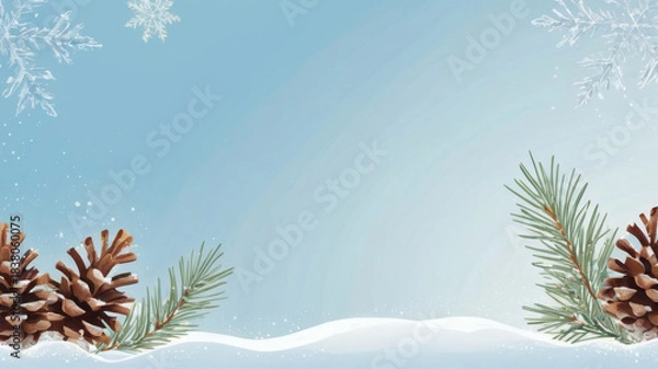 Fototapeta Christmas background 