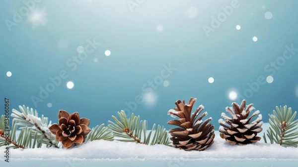 Fototapeta Christmas background 
