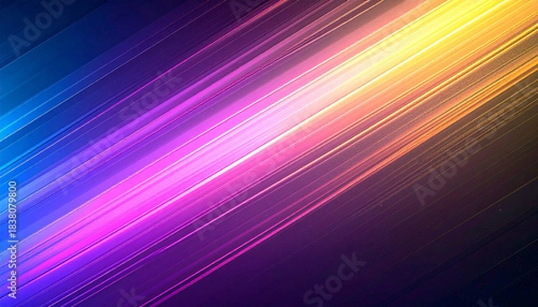 Fototapeta Abstract Diagonal Light Stripes Background