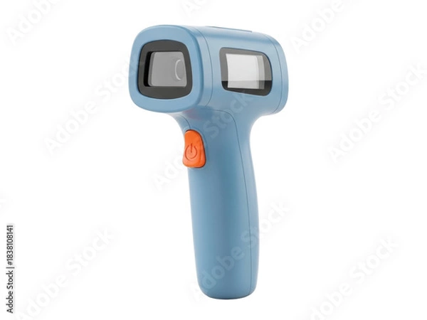 Fototapeta Isolated contactless thermometer for temperature taking, fever screening at home or in office
