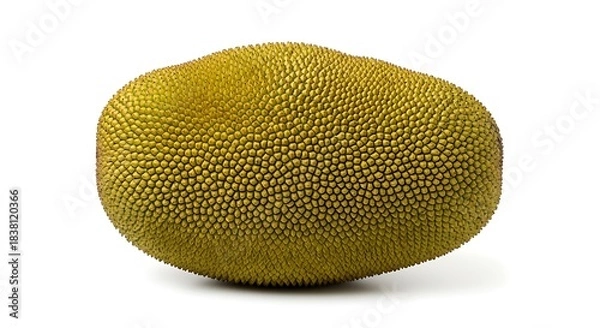 Fototapeta Whole Jackfruit Isolated on White Background