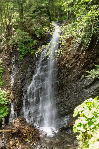 Obraz Женецкий водопад в Украинских Карпатах