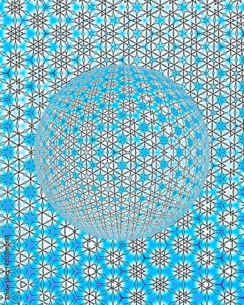 Obraz abstract blue background