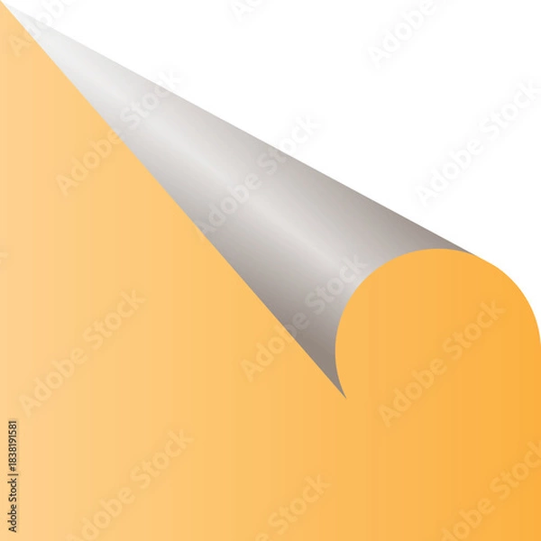 Obraz Sticker Fold Design