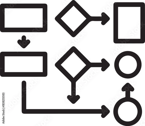 Fototapeta tablet pc with icons