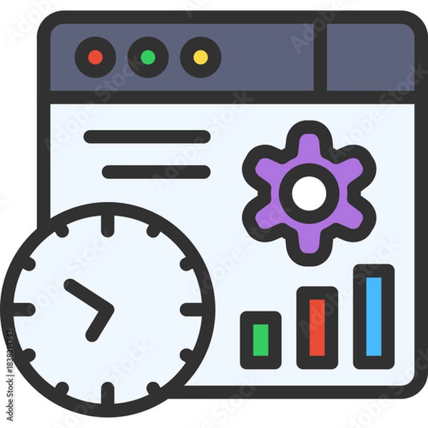 Obraz Time Management Icon