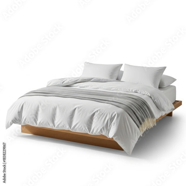 Obraz bed in bedroom