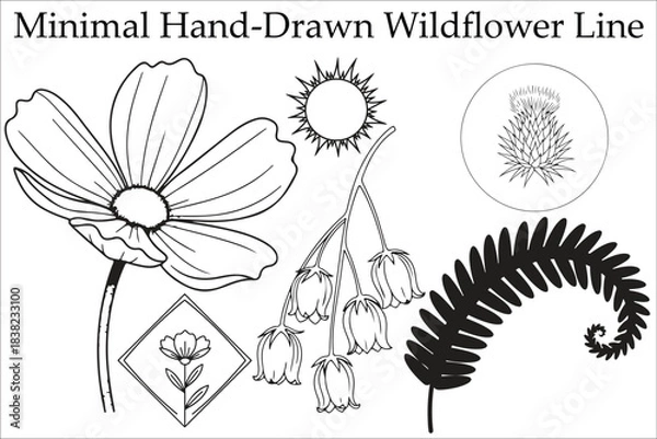 Obraz Winter Botanical Branches Pack