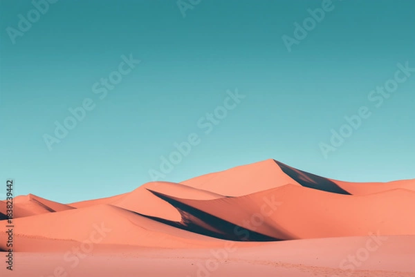 Obraz sand dunes in the desert