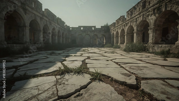 Obraz Abandoned Stone City