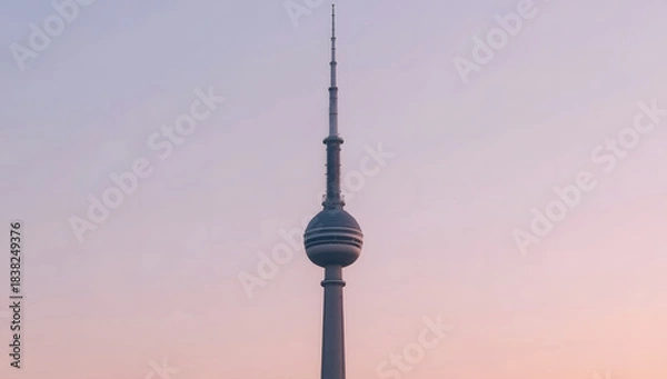Obraz  Tower Landmark Silhouette