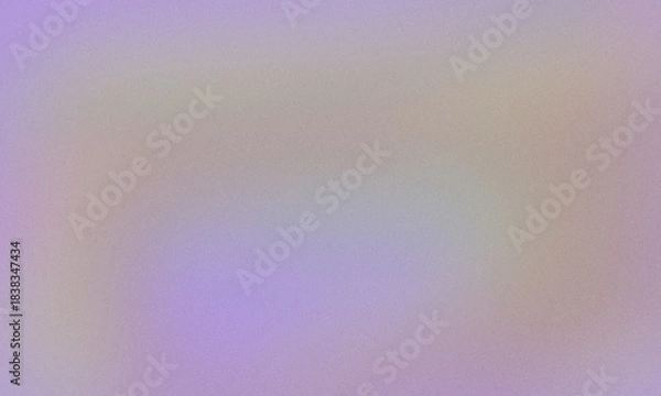 Fototapeta Soft Lavender and Pale Yellow Abstract Gradient with Grain background