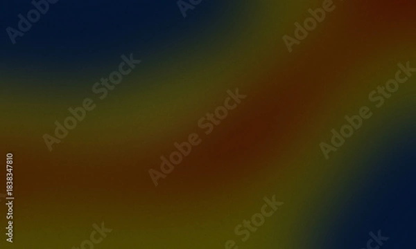 Fototapeta Dark Blue and Amber Gradient Abstract Background with Texture image photo