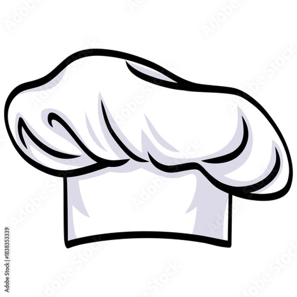 Obraz Chef Hat Cap Illustration Vector Drawing Icon