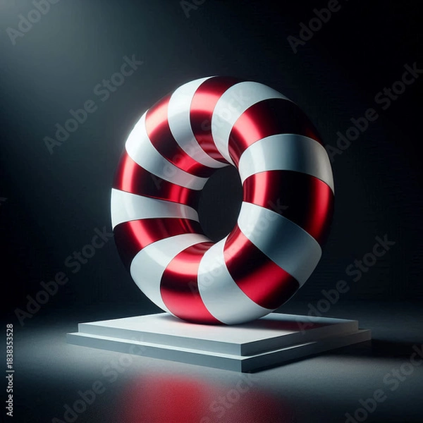 Obraz Candy Noir Donut