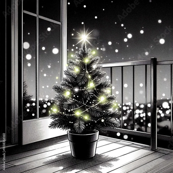 Obraz 星庭の小樹