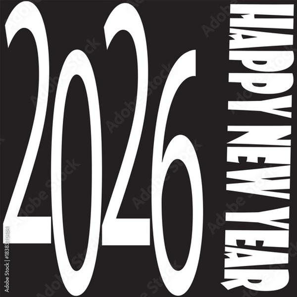 Obraz  Happy New Year Background design