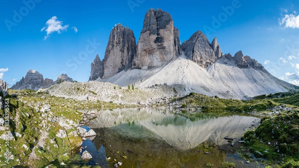 Obraz Tre Cime di Lavaredo – a mountain range in the Alps	