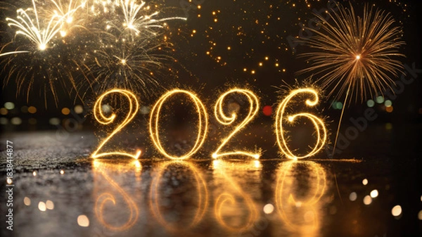 Obraz Skyborne New Year 2026