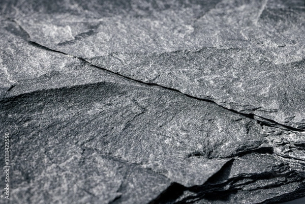 Fototapeta Rough slate rock texture