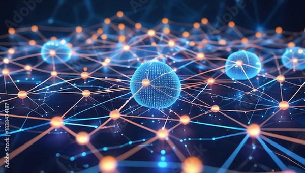 Obraz Advanced Artificial Intelligence Technology Solutions for Intelligent Automation, Data-Driven Decision Making, Machine Learning Integration, and Transformative Innovation