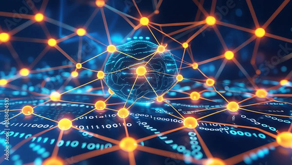 Obraz Advanced Artificial Intelligence Technology Solutions for Intelligent Automation, Data-Driven Decision Making, Machine Learning Integration, and Transformative Innovation