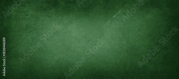 Obraz Green concrete wall