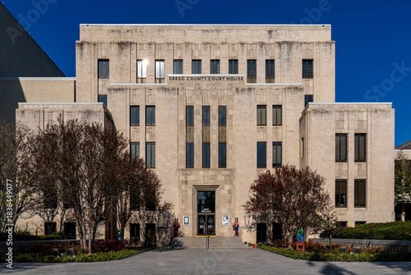 Obraz Gregg County Courthouse in Longview, Texas