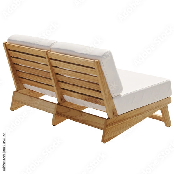 Obraz Outdoor Modern Sofa With Two Pillows