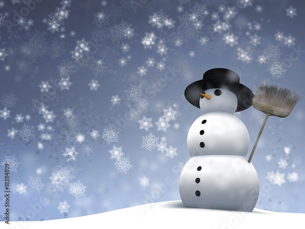 Obraz Snowman