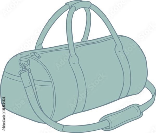 Obraz Gym Bag Outline Icon