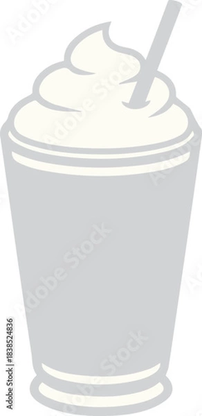 Obraz Milkshake Cup Icon