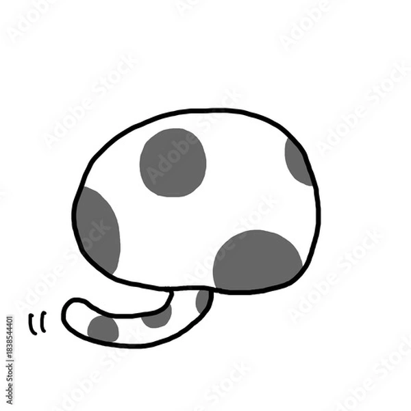 Fototapeta ネコの後ろ姿